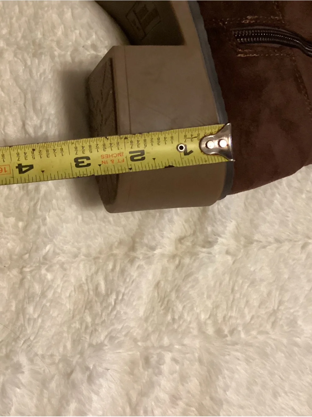 Women’s White Mountain 5.5 Brown Soft Knee High Boots NWOB